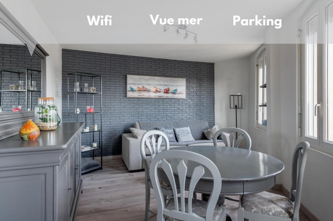 Appartement Pres Du Port Centre Et Plage - Vue Mer Courseulles-sur-Mer Zewnętrze zdjęcie